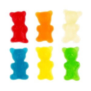 Mini Osos Brillo de gelatina surtidos con acabado brillante