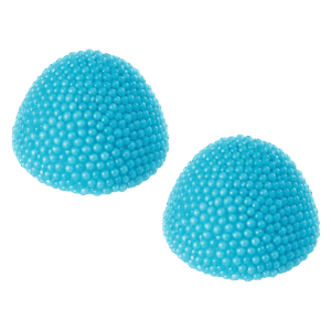 Gominolas moras del bosque azules recubiertas de perlitas crujientes