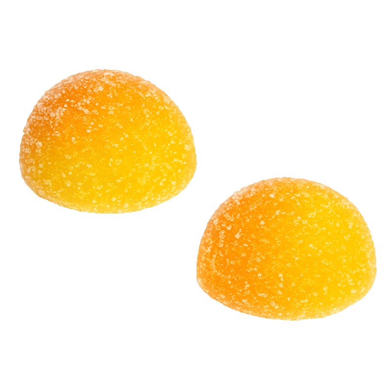 Gominolas natillas recubiertas de azúcar con sabor a caramelo