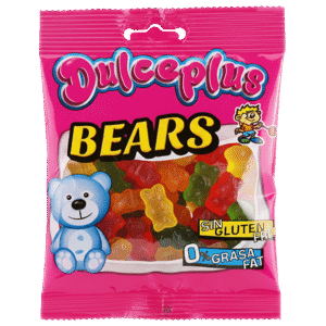 Mini Osos Brillo 100g de golosinas Dulceplus