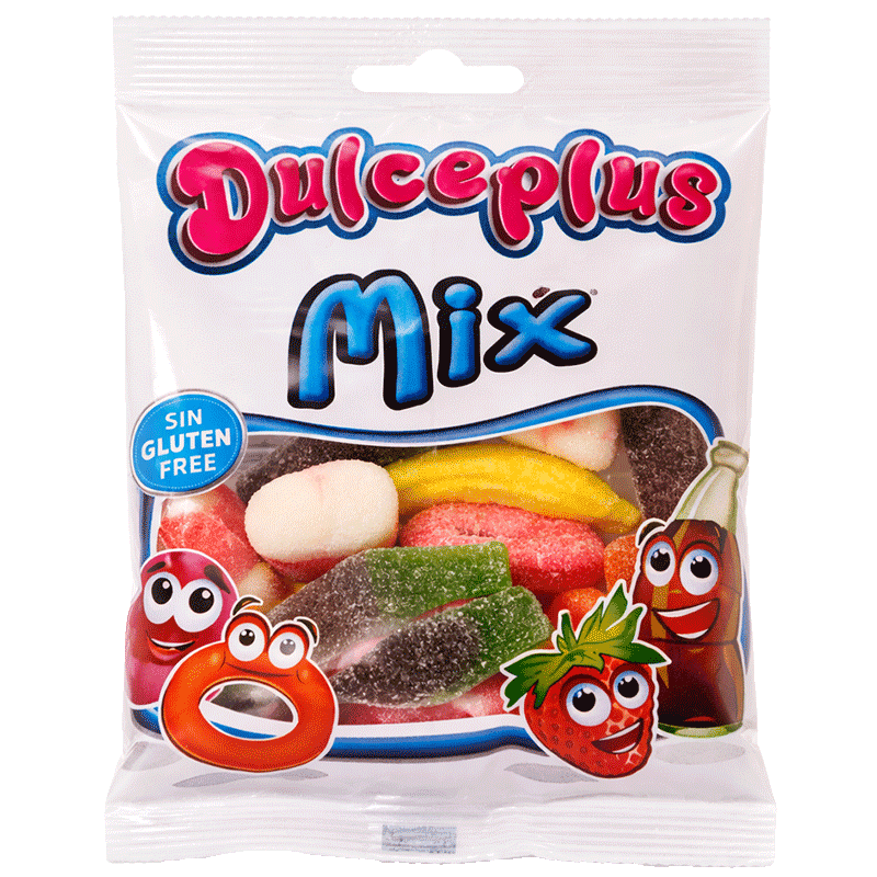 Mix Fiesta Azúcar 100g de golosinas Dulceplus surtidas