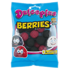 Moras del Bosque 100g Dulceplus de golosinas con sabor a frutos del bosque