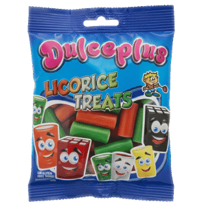Taco Relleno Surtido 100g Dulceplus con piezas rellenas de colores variados