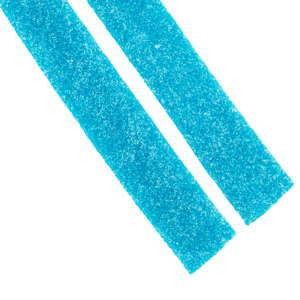 Cintas Frambuesa Pica Dulceplus con sabor frambuesa y acabado ácido azul