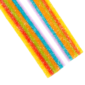 Cintas Multicolor Pica Dulceplus de seis sabores con cobertura ácida azucarada