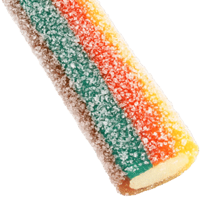 Jumbo Multicolor Pica Dulceplus con relleno suave y cobertura ácida multicolor
