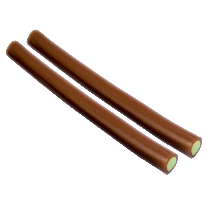 Rellenitos Cola Brillo Dulceplus con relleno sabor cola y acabado brillante
