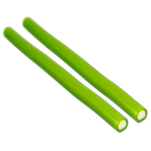 Rellenitos Manzana Brillo Dulceplus con exterior verde brillante y relleno suave sabor manzana