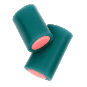 Tacos Jumbo Energy Brillo Dulceplus azules con relleno rosa