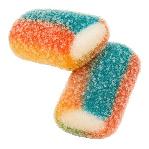 Tacos Jumbo Multicolor Pica Dulceplus rellenos multicolor con azúcar ácido