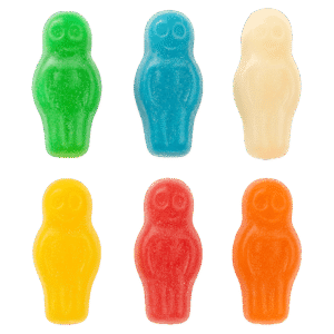 Jelly Babies Dulceplus surtidos con sabores afrutados y textura suave de gelatina